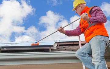 The Chuckery soft wash roof cleaning